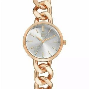 INC Rose Gold Tone Bracelet Quartz Watch NEW